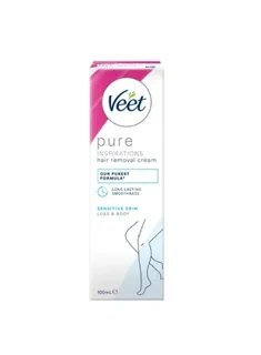 کرم موبر veet برای پوستهای حساس ۱۰۰ میلی لیتر