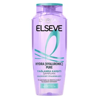 شامپو لورال Loreal موهای چرب مدل Hydra Hyaluronic Pure حجم 300 میل